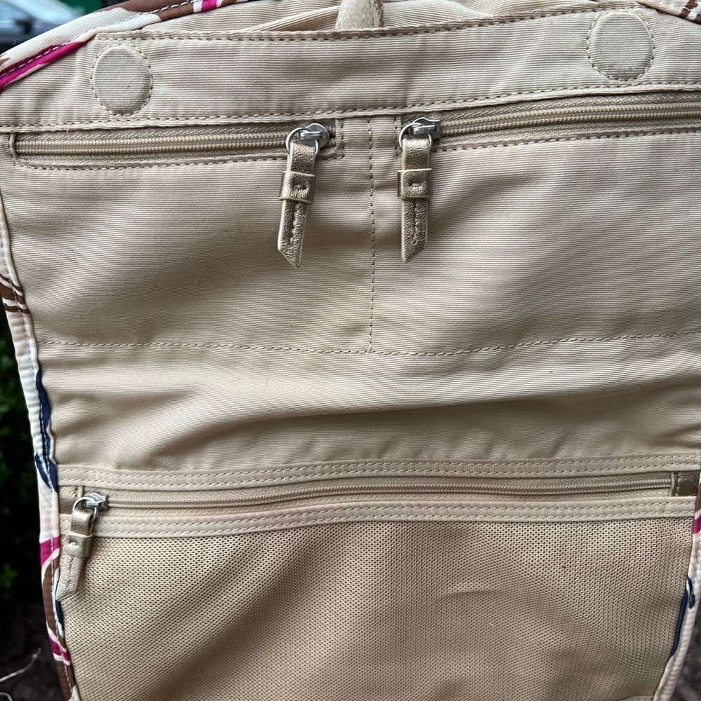Coach signature satin hanging cosmetic toiletry bag - Picture 5 of 11
